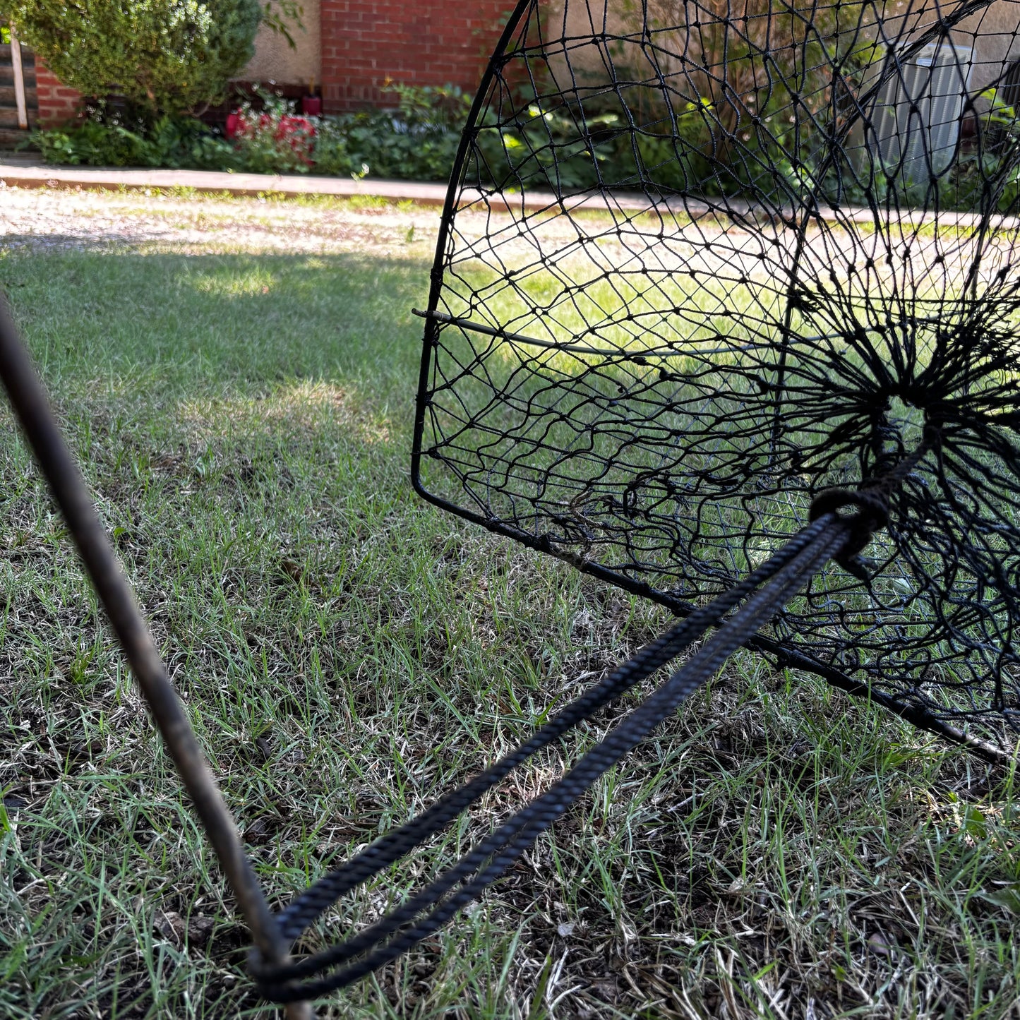 D Hoop Metal Frame/Mesh Netting Trap